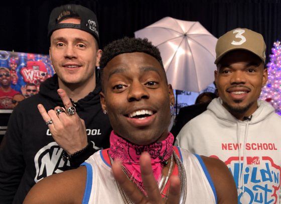 Robert on Wild 'n Out with Chance the Rapper